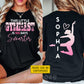 Personalized Gymnastics First Day Of School Two-sided T-shirt, This Little Gymnast Is 100 Days Smarter Back To School Sport Tees, Student Gift For Gymnastics Lover