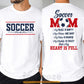 Soccer Mom Two-sided T-shirt, Soccer Mom My Heart Is Full Tees Mother's Day Gift For Soccer Lovers