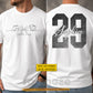 Personalized Baseball Two-sided T-shirt, Game Day Sport Tees Gift For Baseball Lover