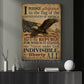 July 4th Canvas Painting, I Pledge Allegiance To The Flag Of The United States Of America Wall Art Decor, Poster Independence Day Gift For American Lover