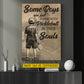 Personalized Pickleball Boy Kid Canvas Painting, Some Boys Are Just Born With Pickleball In Their Souls Sport Wall Art Decor, Poster Gift For Pickleball Lover