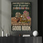 Reading Book Canvas Painting, Something Every Magical Can Happen Wall Art Decor, Poster Gift For Reading Lovers