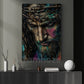 Jesus Canvas Painting, The Weight Of Grace Wall Art Decor, Poster Gift For Christian