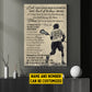Personalized Lacrosse Boy Canvas Painting, Lord Please Clear My Head Of All Distractions Sport Wall Art Decor, Poster Gift For Lacrosse Lovers