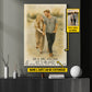 Lovely Personalized Couple Canvas Painting, Forever Us Wall Art Decor, Poster Gift For Couple