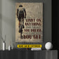 Motivational Personalized Cycling Canvas Painting, You Can't Put Limit On Anything Wall Art Decor, Poster Gift For Cycling Lovers