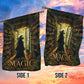 Halloween Witch Garden & House Flag, Let The Magic Begin Yard Flag Spooky Season Gift For Witch Lover