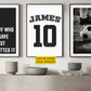Personalized Set Of 3 Soccer Canvas Painting, Nobody Who Ever Gave His Best Regretted It Sport Wall Art Decor, Poster Gift For Soccer Lovers
