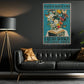 Reading Book Canvas Painting, That's What I Do Wall Art Decor, Poster Gift For Reading Lovers