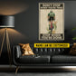 Motivational Personalized Cycling Man Canvas Painting, Don't Stop When You're Tired Wall Art Decor, Poster Gift For Cycling Lovers