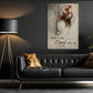 Nurse & God Canvas Painting, Here I Am Lord Send Me Wall Art Decor, Poster Gift For Nurse Lovers
