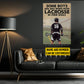 Personalized Lacrosse Boy Canvas Painting, Some Boys Are Just Born With Lacrosse In Their Souls Sports Wall Art Decor, Poster Gift For Lacrosse Lovers