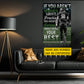 Motivational Personalized Football Canvas Painting, Being Your Best Sport Wall Art Decor, Poster Gift For Football Lovers