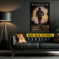 Personalized Firefighter Man Canvas Painting, Be Stronger Than Your Strongest Excuse Wall Art Decor, Poster Gift For Firefighter Lovers