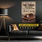 Personalized Baseball Canvas Painting, There Are Two Things You Can Do Sport Wall Art Decor, Poster Gift For Baseball Lovers