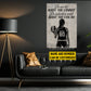 Motivational Personalized Volleyball Woman Canvas Painting, Do Not Let What You Cannot Do Interfere With What You Can Do Sport Wall Art Decor, Poster Gift For Volleyball Lovers