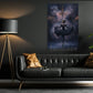 Halloween Ballet Canvas Painting, Midnight Masquerade Wall Art Decor, Spooky Season Poster Gift For Ballet Lovers