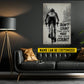 Motivational Personalized Cycling Man Canvas Painting, Don't Count The Days Make The Days Count Sports Wall Art Decor, Poster Gift For Cycling Lovers