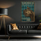 Funny Horse Canvas Painting, You Come From Dust Wall Art Decor, Poster Gift For Horse Lover