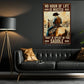 Cool Cowboy Canvas Painting, No Hour Of life Is Wasted Wall Art Decor, Poster Gift For Cowboy Lovers