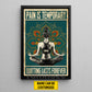 Personalized Yoga Girl Canvas Painting, Pain Is Temporary Quitting Lasts Forever Wall Art Decor, Poster Gift For Yoga Lovers