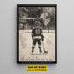 Personalized Hockey Kid Boy Canvas Painting, Hockey Player On Ice Wall Art Decor, Poster Gift For Hockey Lovers