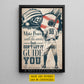 Motivational Baseball Man Canvas Painting, Make Peace With The Noise Sport Wall Art Decor, Poster Gift For Baseball Lovers