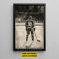 Personalized Hockey Kid Girl Canvas Painting, Hockey Player On Ice Wall Art Decor, Poster Gift For Hockey Lovers