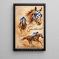 Secretariat Canvas Painting, 1973 Triple Crown Champion Wall Art Decor, Poster Gift For Horse Racing Lovers
