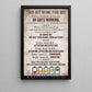 Meaningful Quote Canvas Painting, This Hit Home For Me Wall Art Decor, Poster Gift