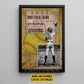 Personalized Softball Woman Canvas Painting, Motivation Gets You Going Sport Wall Art Decor, Poster Gift For Softball Lovers