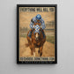 Secretariat Canvas Painting, 1973 Triple Crown Champion Everything Will Kill You Wall Art Decor, Poster Gift For Horse Racing Lovers
