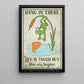 Funny Canvas Painting, Hang In There Wall Art Decor, Poster Gift To Decor House Or Office
