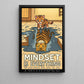 Cute Motivation Canvas Painting, Mindset Is Everything Wall Art Decor, Cartoon Style Poster Gift