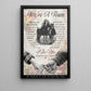 Cowboy Cowgirl Couple Canvas Painting, We're A Team Wall Art Decor, Valentine Poster Gift For Western Couple