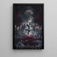 Halloween Ballet Canvas Painting, Candlelight Waltz Wall Art Decor, Spooky Season Poster Gift For Ballet Lovers