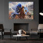 Secretariat Canvas Painting, 1973 Triple Crown Champion Wall Art Decor, Poster Gift For Horse Racing Lovers