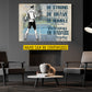 Motivational Personalized Pickleball Boy Canvas Painting, Be Strong Brave Humble And Badass Sport Wall Art Decor, Poster Gift For Pickleball Lovers