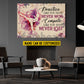 Motivational Personalized Ice Skating Girl Canvas Painting, Compete Like You Have Never Lost Sport Wall Art Decor, Poster Gift For Ice Skating Lovers