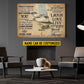 Motivational Personalized Skateboarding Canvas Painting, Today Is A Good Day Sport Wall Art Decor, Poster Gift For Skateboarding Lovers