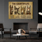 Farm Donkey Canvas Painting, The Countrylife Farm Wall Art Decor, Farm Animal Poster Gift For Donkey Lovers