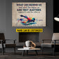 Motivational Personalized Swimming Man Canvas Painting, What Lies Behind Us Sport Wall Art Decor, Poster Gift For Swimming Lovers