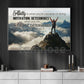 Attitude Determines How Well You Do It, Motivational Hiking Wall Art Decor, Inspirational Canvas Painting, Poster Gift for Decoring Office, Living Room, or Workspace