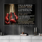 Boxing Canvas Painting, Keep Moving Forward That's How Winning Is Done Sport Wall Art Decor, Poster Gift For Boxing Lover