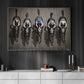 Secretariat Horse Canvas Painting, 1973 Triple Crown Champion Wall Art Decor, Poster Gift For Horse Racing Lovers, Fan Of Kentucky Derby