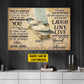 Motivational Personalized Skateboarding Canvas Painting, Today Is A Good Day Sport Wall Art Decor, Poster Gift For Skateboarding Lovers