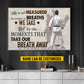 Personalized Jiu Jitsu Man Canvas Painting, Life Is Not Measured Wall Art Decor, Poster Gift For Jiu Jitsu Lovers