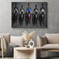 Secretariat Horse Canvas Painting, 1973 Triple Crown Champion Wall Art Decor, Poster Gift For Horse Racing Lovers, Fan Of Kentucky Derby