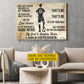 Personalized Defender Soccer Canvas Painting, I Am A Defender Sport Wall Art Decor, Poster Gift For Soccer Lover