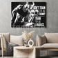 Don't Train To Be Skinny Train To Be A Badass, Motivational Wall Art Decor, Inspirational Sports Canvas Painting, Poster Gift For Gym Lovers